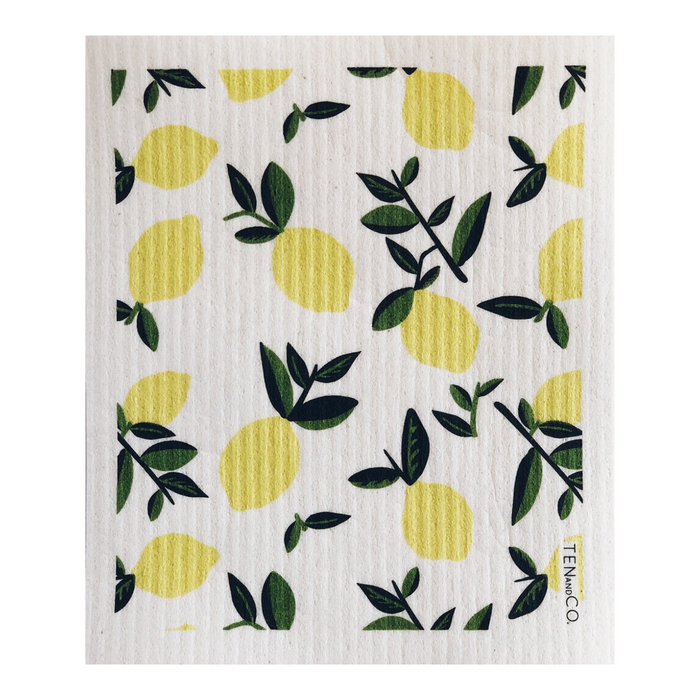 SPONGE CLOTH - CITRUS LEMON
