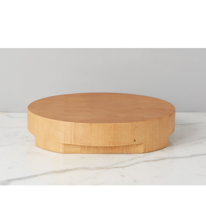 WOOD MODERN ROUND TRIVET
