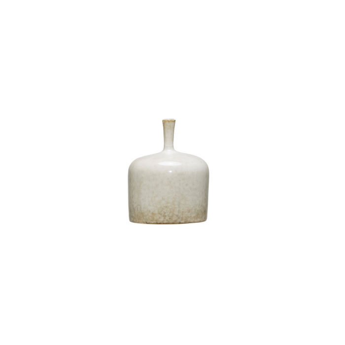STONEWARE BOTTLENECK VASE