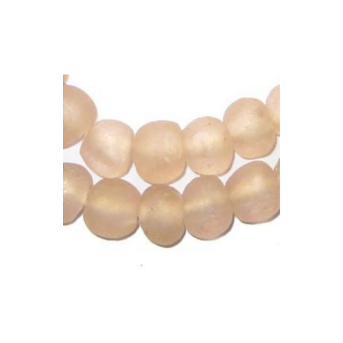 BLUSH GLASS BEADS