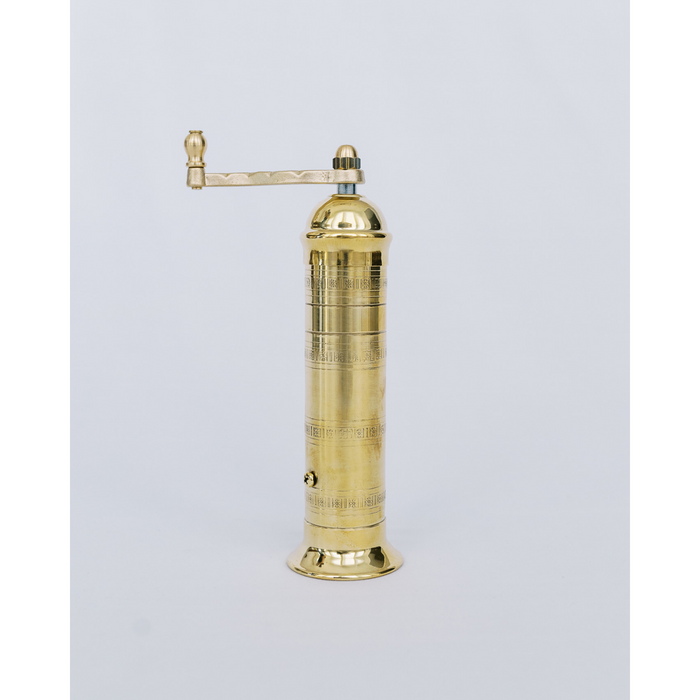 BRASS PEPPER MILL 8"