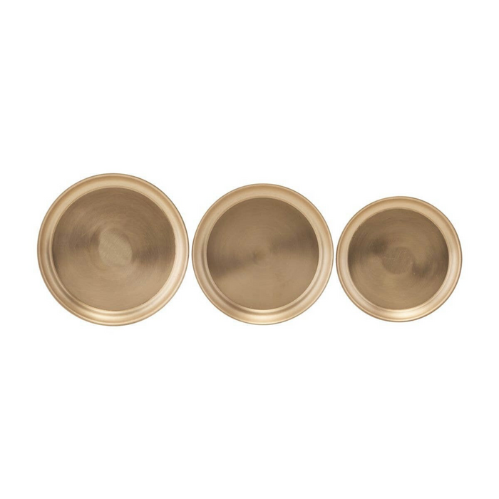 BRUSHED BRASS TRAY