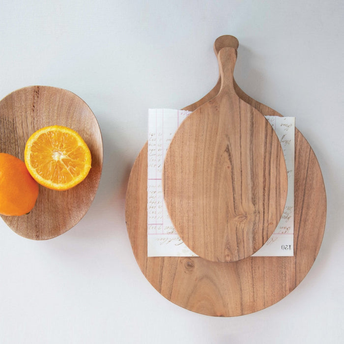 OVAL ACACIA CHEESE BOARD