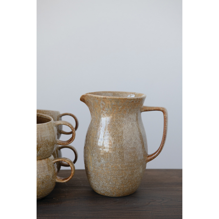 LUCY REACTIVE GLAZE PITCHER