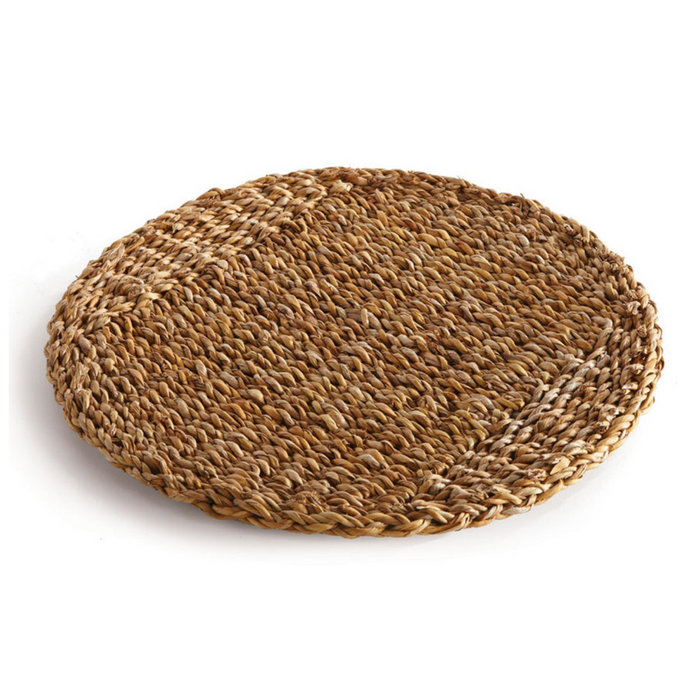 LUKAS SEAGRASS ROUND PLACEMAT