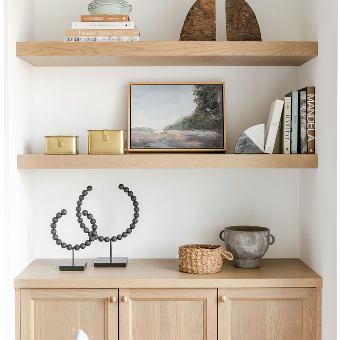 TWO-TONED MARBLE BOOKENDS