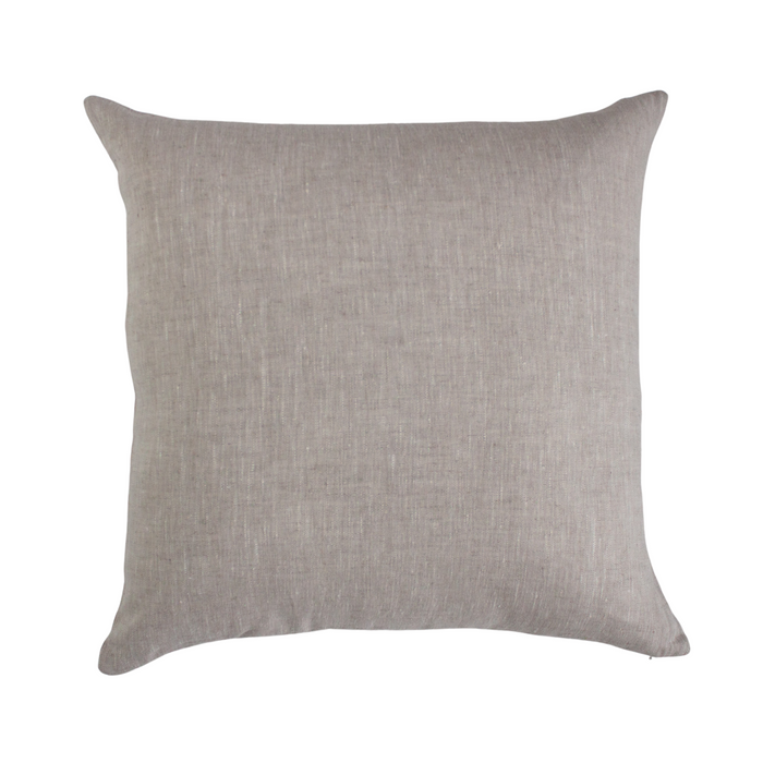 OATMEAL LINEN PILLOW COVER