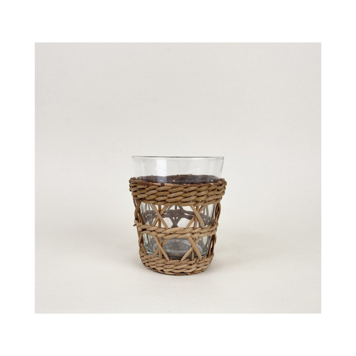 RATTAN CAGE TUMBLER