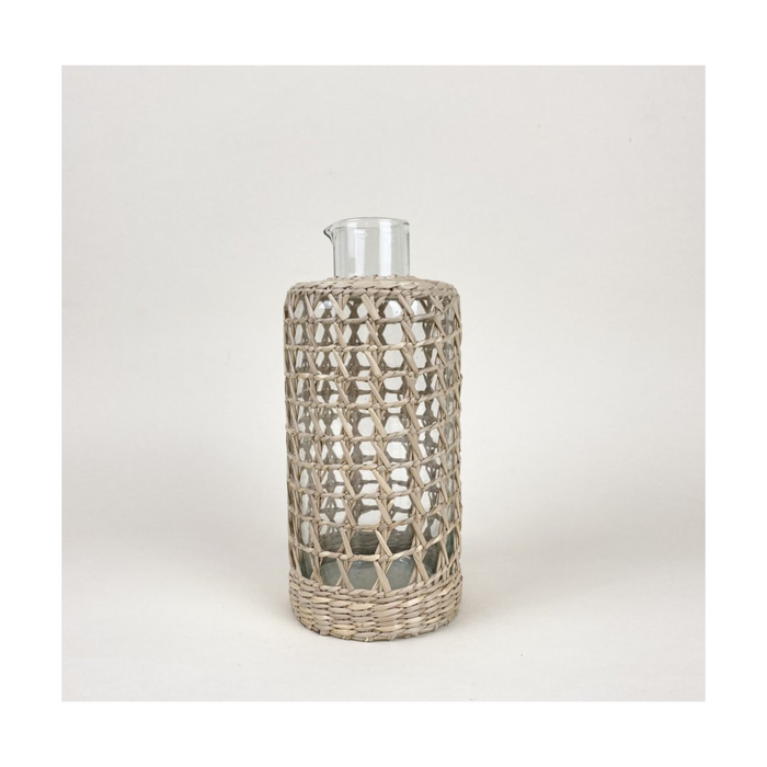 SEAGRASS CAGE CARAFE