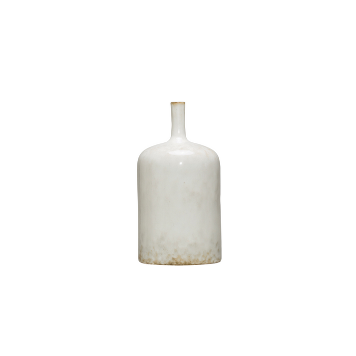 STONEWARE BOTTLENECK VASE