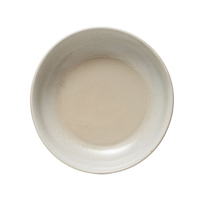 STONEWARE SERVING BOWL