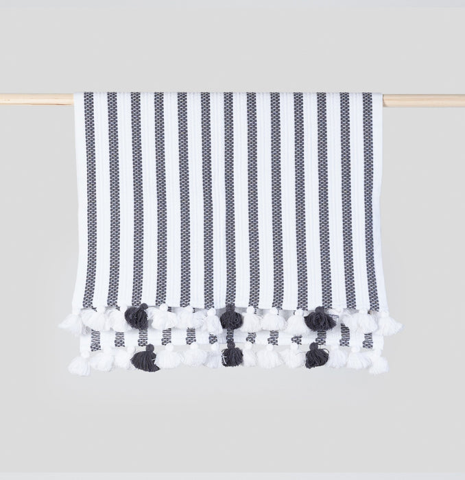 STRIPED BATH MAT