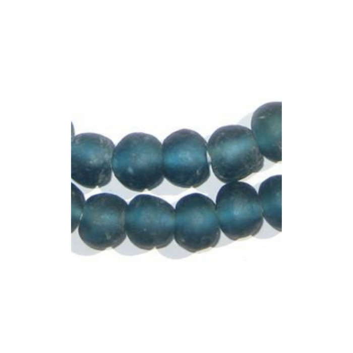 TEAL GLASS BEADS