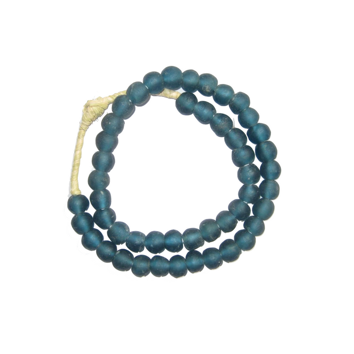 TEAL GLASS BEADS