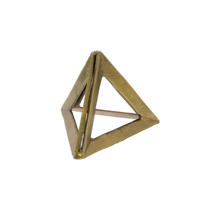 TRIANGLE BRASS OBJECT