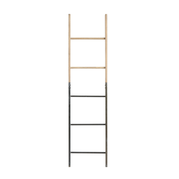 WOOD & METAL LADDER